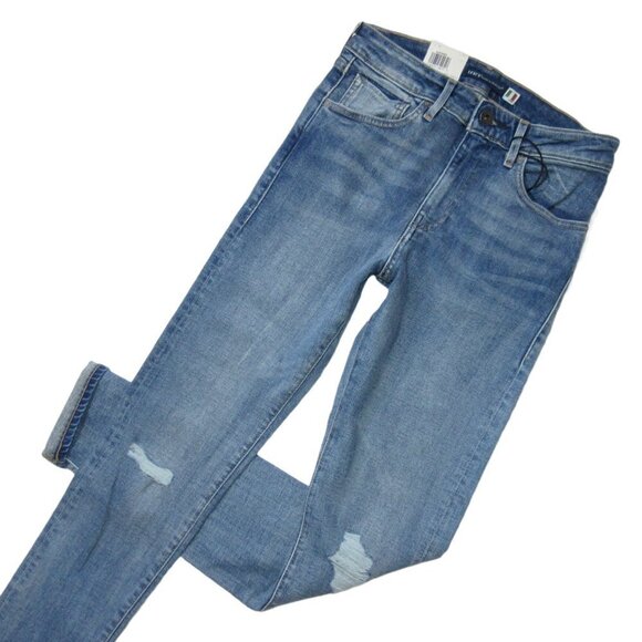 NWT Levi's Made & Crafted LMC 721 High Rise Skinny in Selvedge Cobalt Jeans 26 - Picture 4 of 11